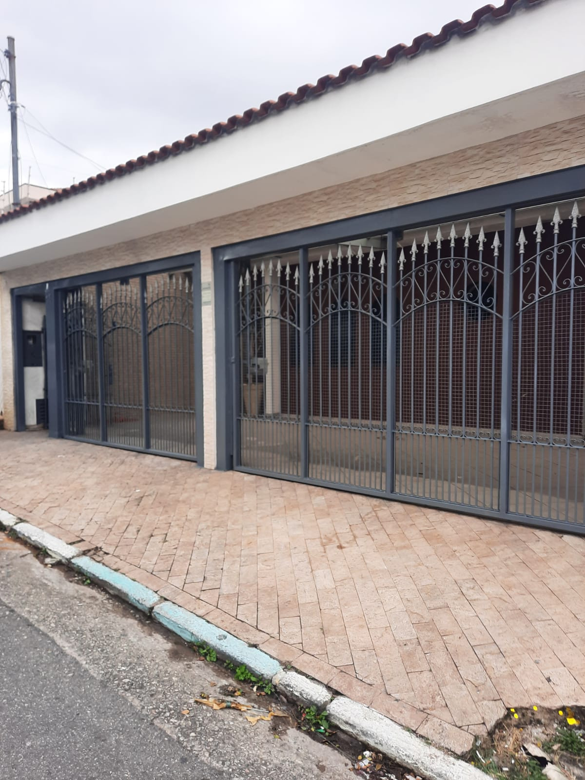 Automação de portão com motor novo